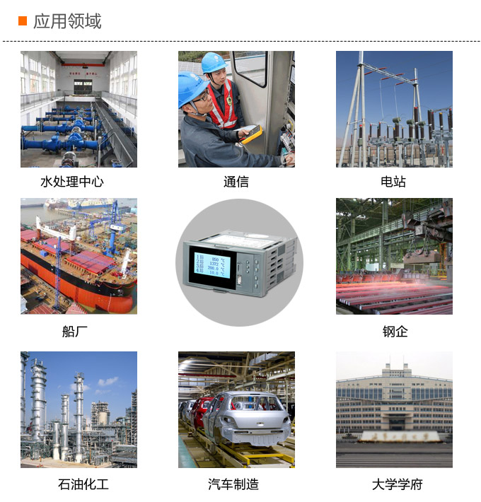 液晶漢顯控制儀，DT516四回路液晶顯示表，液晶顯示控制儀 應(yīng)用領(lǐng)域