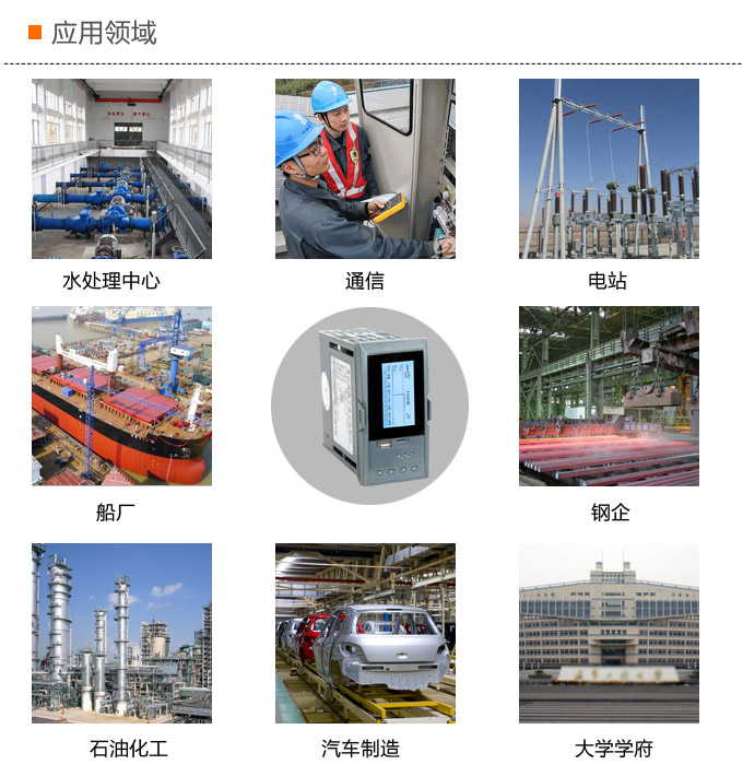 液晶漢顯控制儀，DT520四回路液晶顯示表，液晶顯示控制儀 應(yīng)用領(lǐng)域